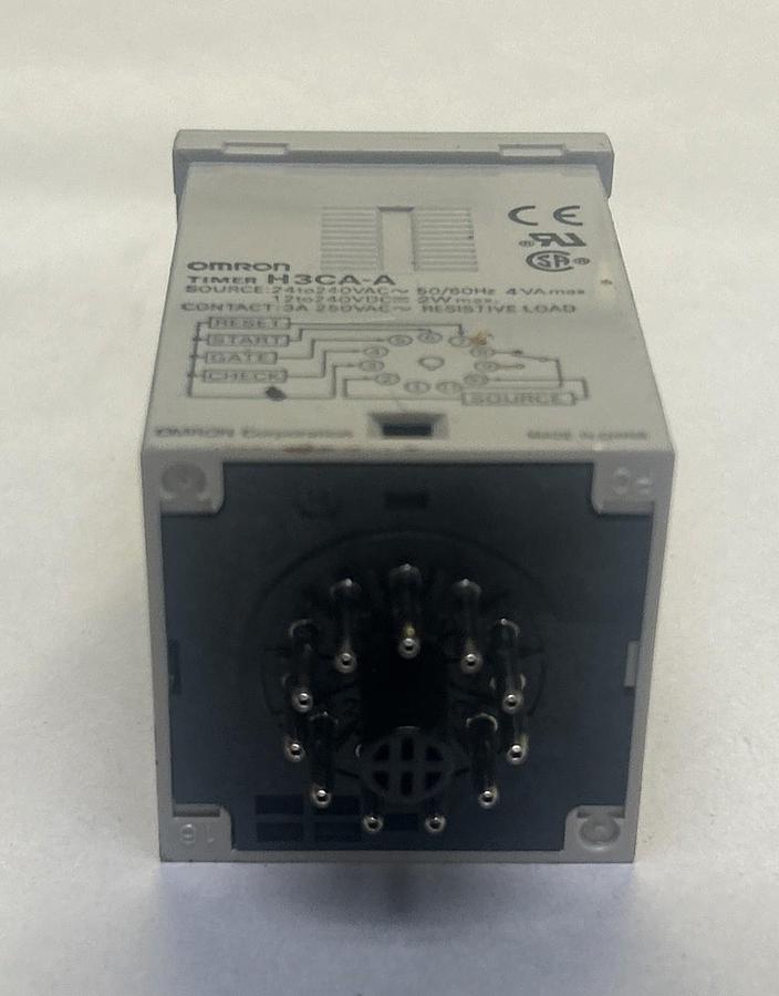 Used OMRON,H3CA-A,SOLID STATE TIMER