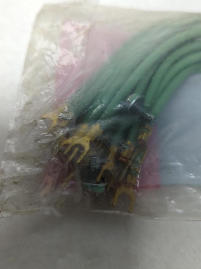 GARDNER BENDER,GGP-1282,GROUND PIGTAIL 12 AWG 8 INCH W/ ATTACHED SCREWS 25 PK