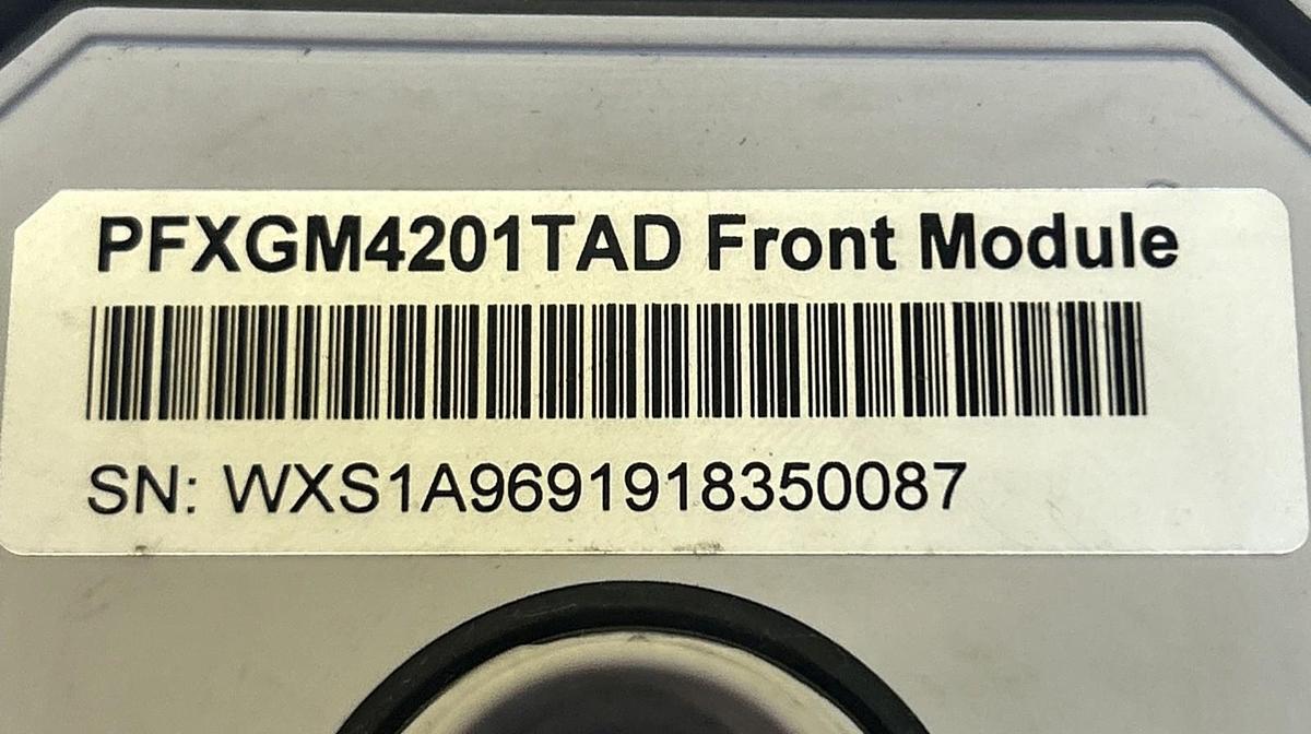 Used PRO-FACE,PFXGM4201TAD,OPERATOR INTERFACE TOUCH SCREEN