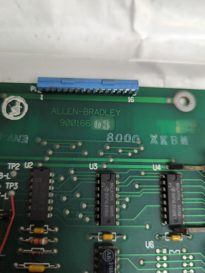 Used ALLEN BRADLEY,900166-03,CIRCUIT BOARD 8000 XKBM PRE-OWNED