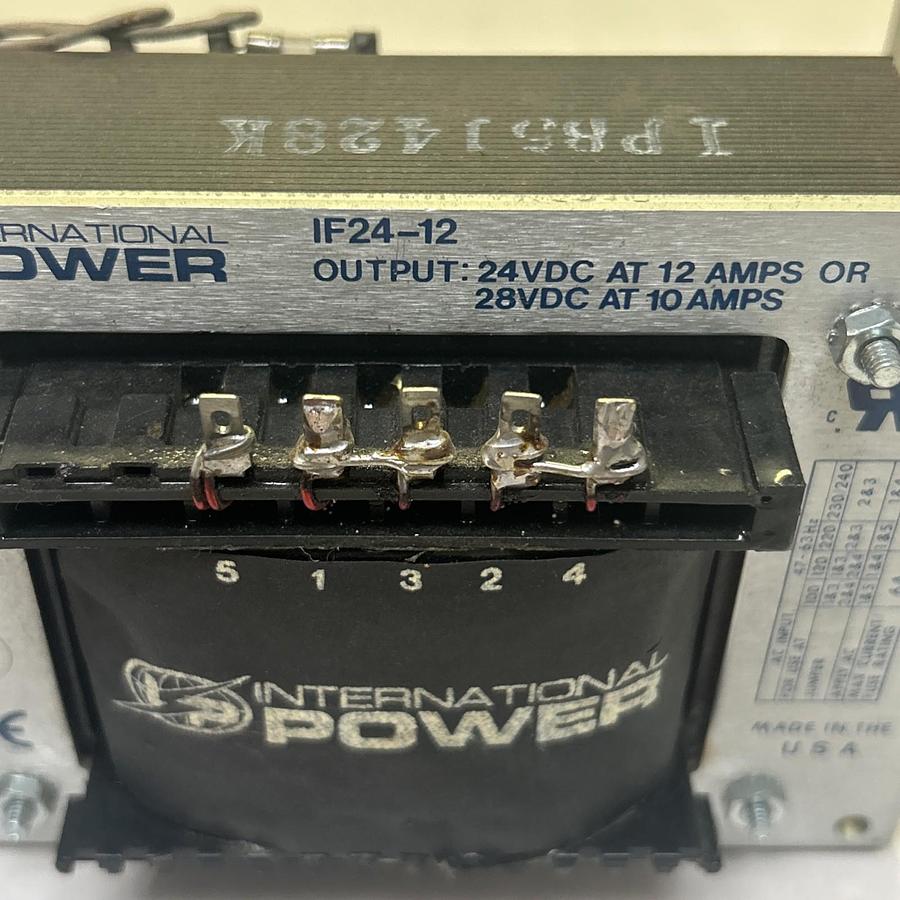 Used INTERNATIONAL POWER,IF24-12,POWER SUPPLY