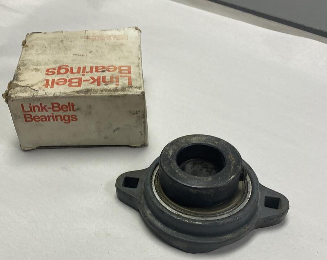 Used Link-Belt,FXW220E,Flange Ball Bearing 1-1/4 IN NOS