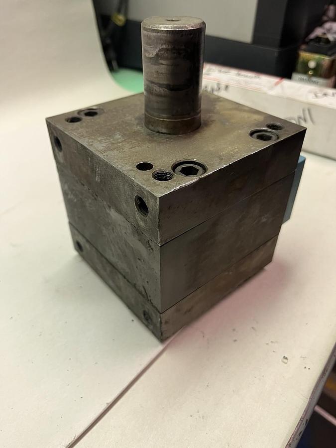 Used MICROMATIC ROTAC,MPJ3-22VOIL,HYDRAULIC ROTARY ACTUATOR