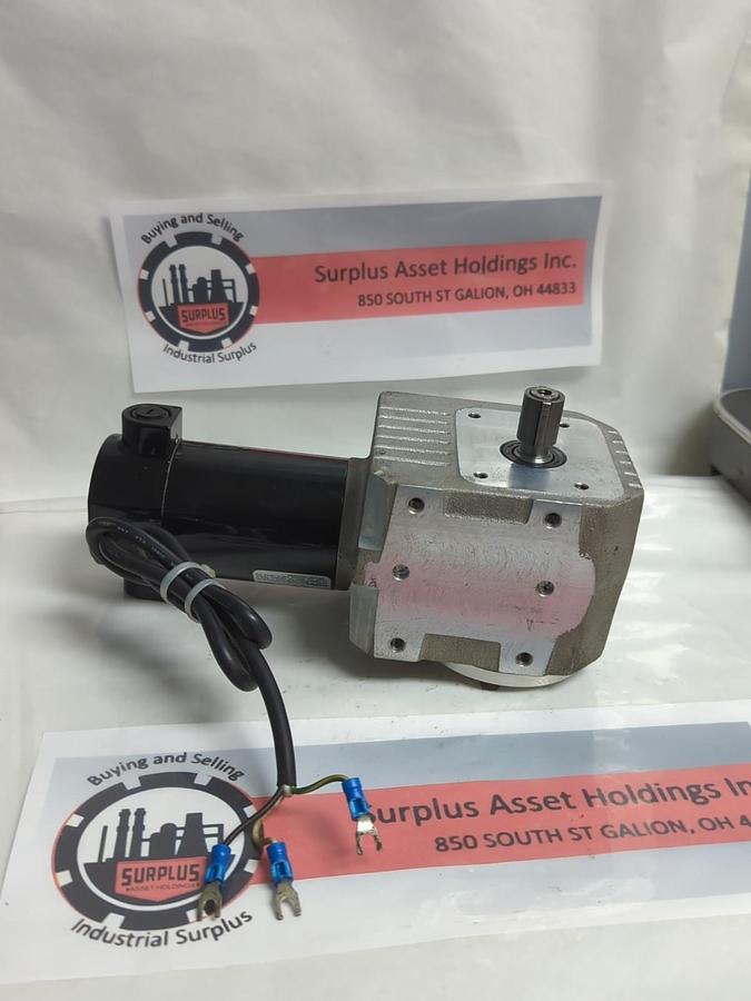 Used BODINE ELECTRIC,24A4BEPM-3RD,GEARMOTOR 130V .48A RATIO 300:1 PRE-OWNED