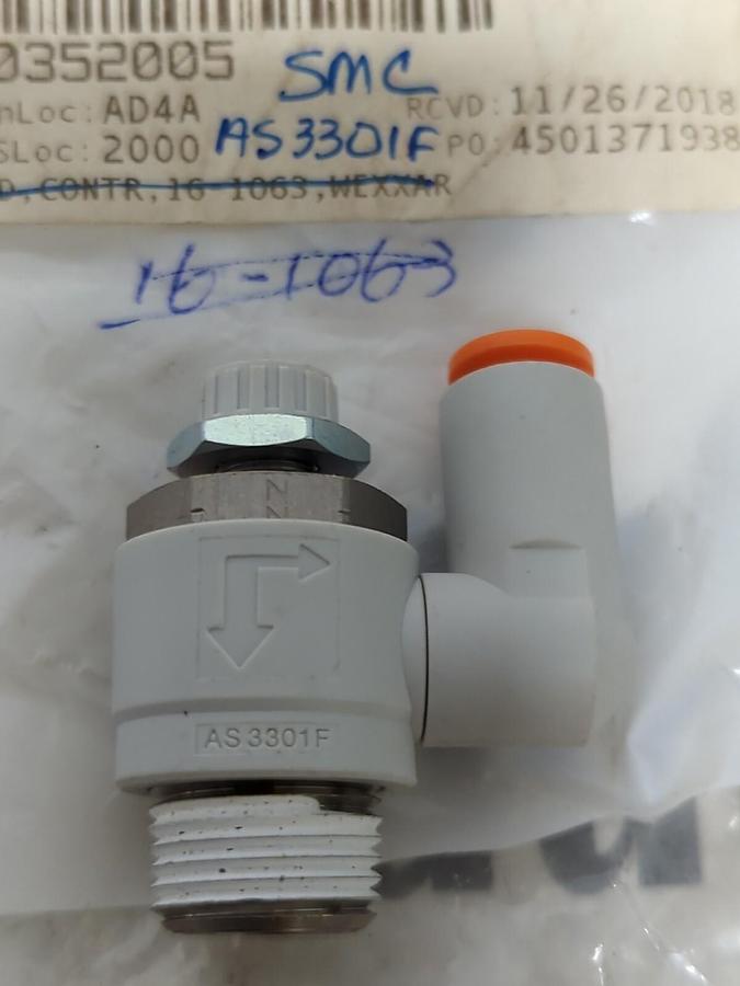SMC,AS3301F,SPEED EXHAUST CONTROL NOS