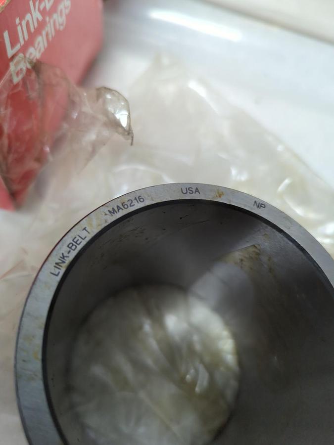 LINK BELT,MA6216,INNER RING 80MM STRIGHT BORE NOS