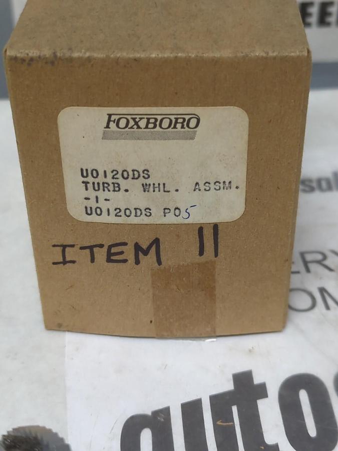 FOXBORO,U0120DS,TURBINE WHEEL ASSEMBLY NOS