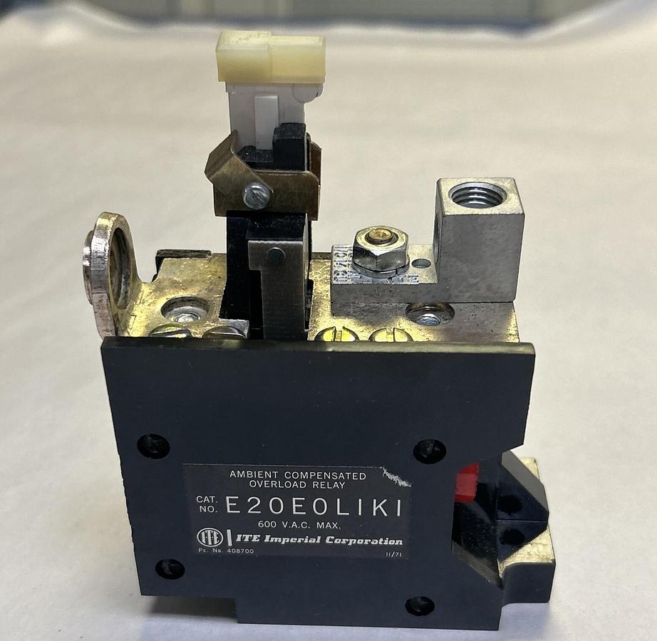 ITE,E20E0LIKI,OVERLOAD RELAY NOS