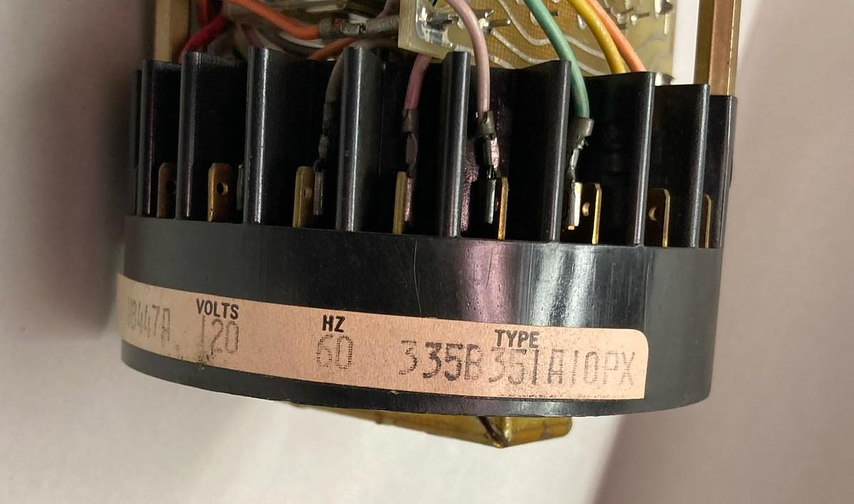 Used ATC,Type 335B351A10PX,Multi-Range Timer 120V 60Hz