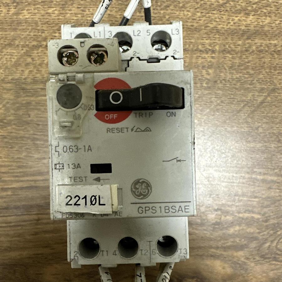 Used GE,GPS1BSAE,Manual Motor Starter