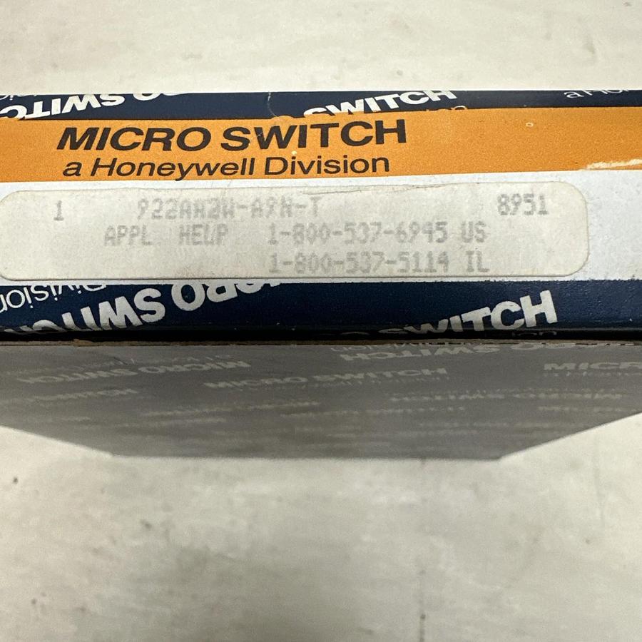 Honeywell,922AA2W-A9N-T,Micro Switch
