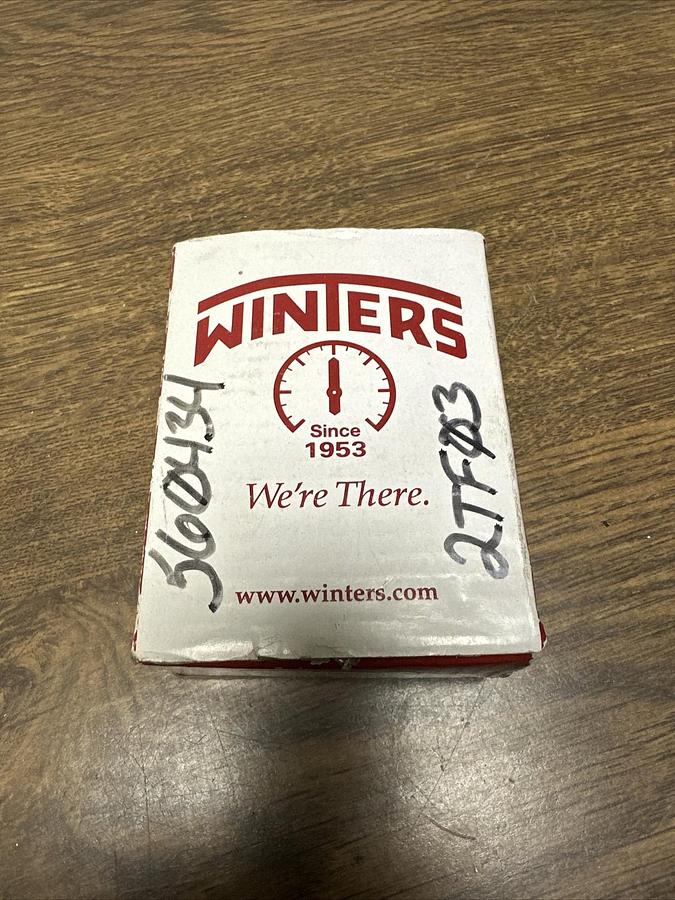 Winters,PFQ802,0-30PSI Liquid Filled 2.5" 1/4NPT BTM Mount Pressure Gauge