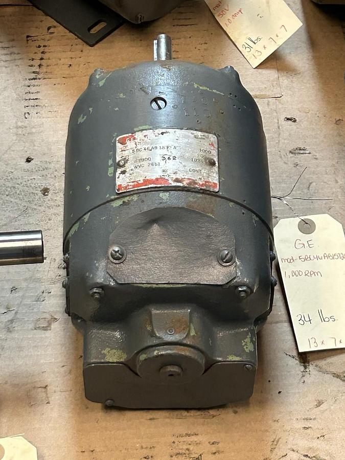 Used GE,5BC46AB1572A,TACHOMETER GENERATOR