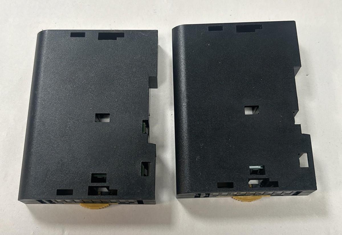 Used OMRON,CJ1W-TER01,END PLATE LOT OF 2