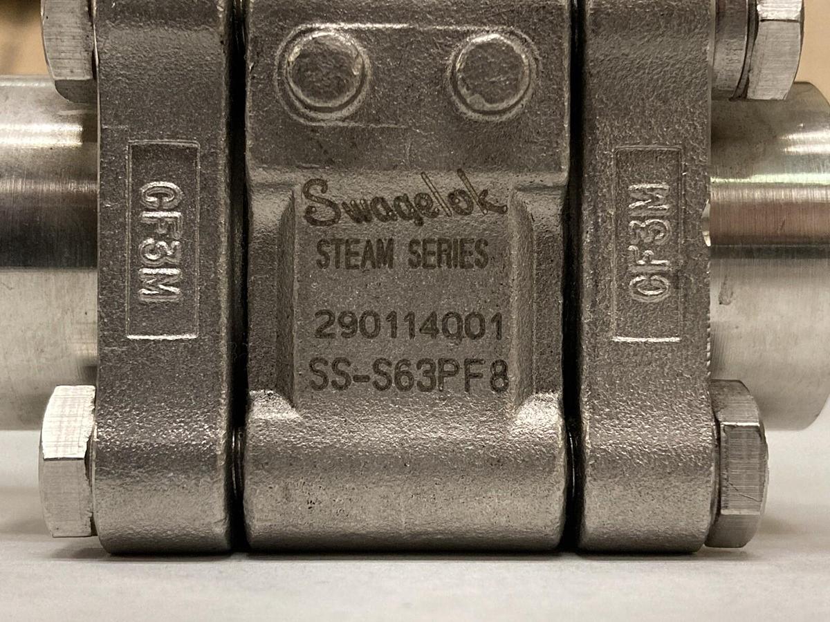 Whitey Swagelok,SS-S63PF8,1/2 INCH Steam Service Ball Valve