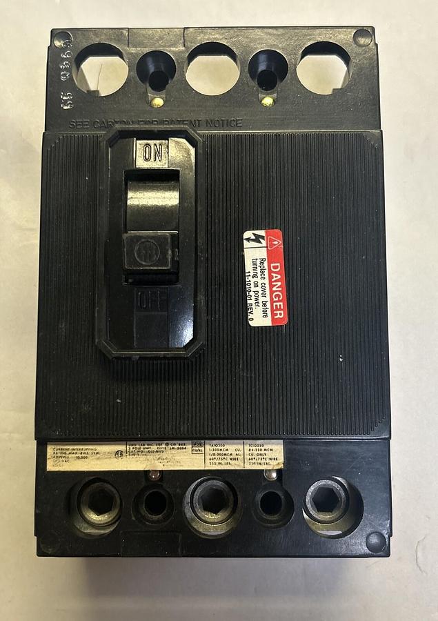 Used ITE,QJ3-B175,CIRCUIT BREAKER 175A 240V 3P