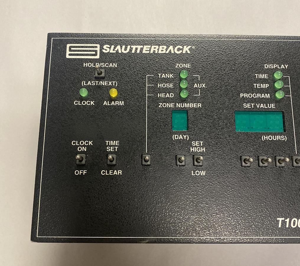 Used SLAUTTERBACK,T1000,MODEL A TEMPERATURE CONTROLLER