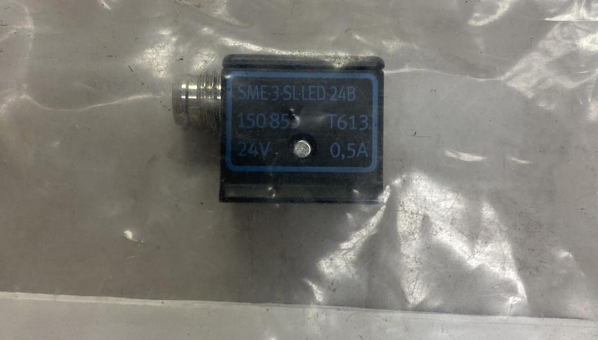 Used FESTO,SME-3-SL-LED-24-B,REED SWITCH 0.5AMP 24V NEW