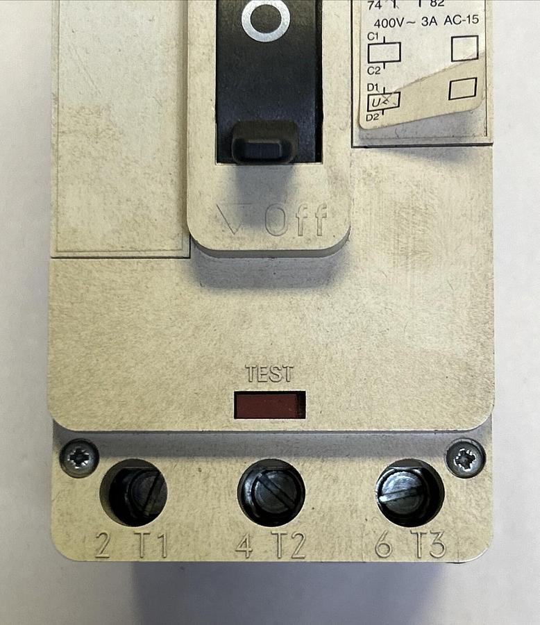 Used SIEMENS,3VF1231-1FEA1-0AA0,CIRCUIT BREAKER 32A 600V 3P