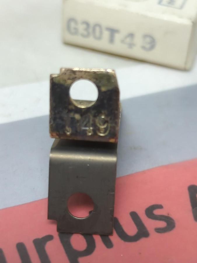 TELEMECANIQUE,G30T49,OVERLOAD HEATER ELEMENT LOT OF 5 NOS