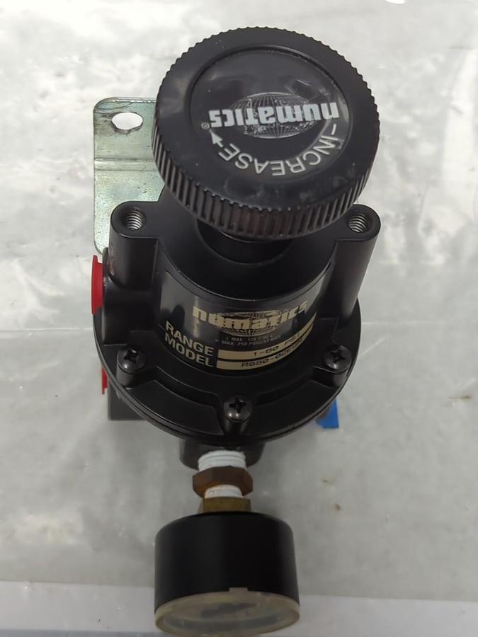 Used NUMATICS,R880-02EGM,PRESSURE REGULATOR 1-60 PSI PRE-OWNED
