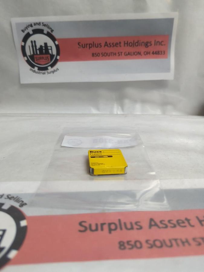 COOPER BUSSMANN,GMA1.5A,FUSE PACK OF 5 PCS NOS