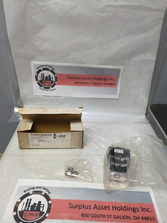 TRUPAR AMERICA,HY383931,CONTACTOR 24V NOS