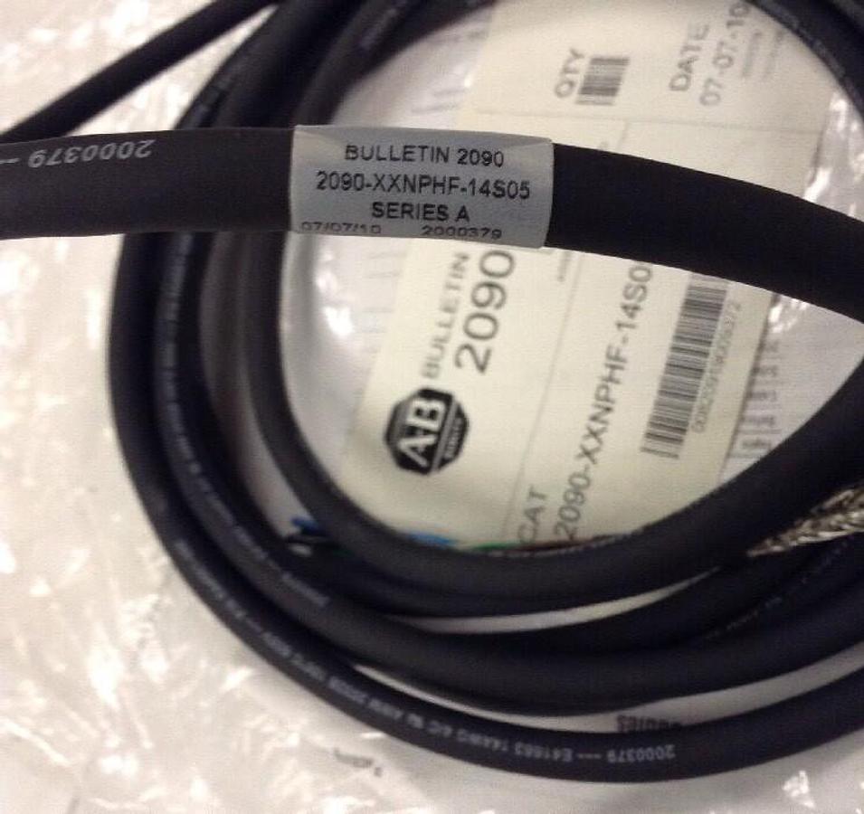 Allen Bradley,2090-XXNPHF-14S05,Power Cable  Series A SEALED