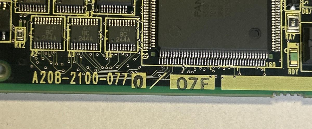 Used FANUC,A20B-2100-0770/07F,CONTROL BOARD