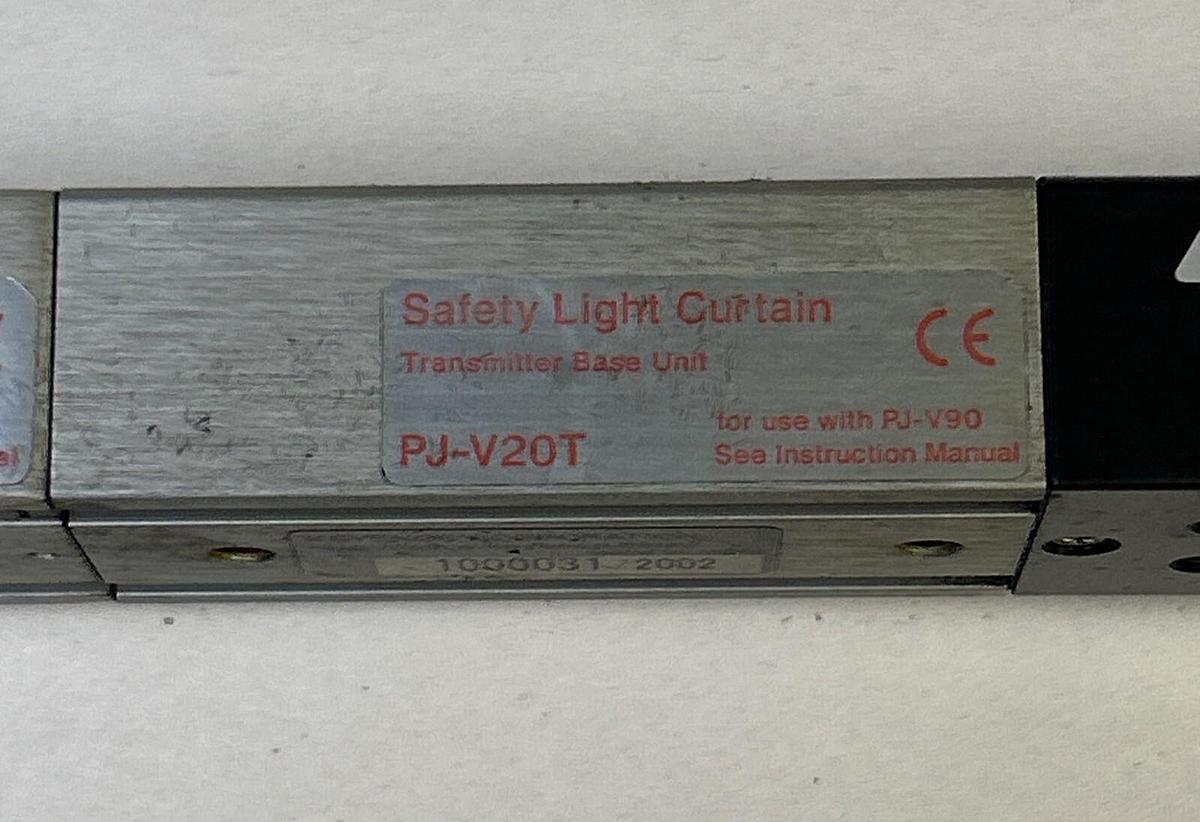 Used KEYENCE,PJ-V20T,TRANSMITTER BASE W/ PJ-V21T EXTENSION