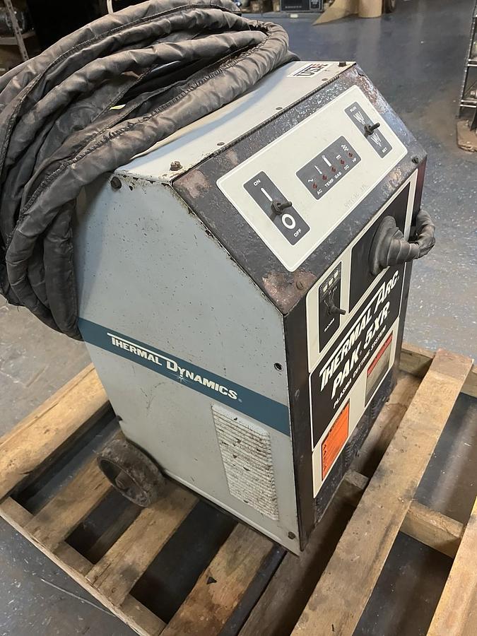 Used THERMAL DYNAMICS,PAK-5XR,THERMAL ARC PLASMA CUTTING SYSTEM 440V 3PH