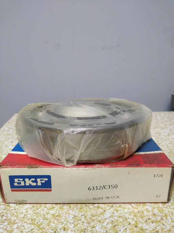 Used SKF,6312/C3SO,Deep Groove Ball Bearing NOS