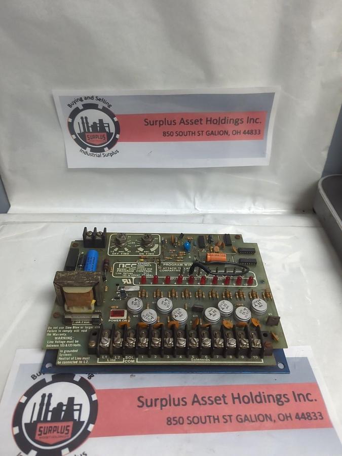 Used NATIONAL CONTROLS,DNC-T1353-010,TIMER BOARD PRE-OWNED