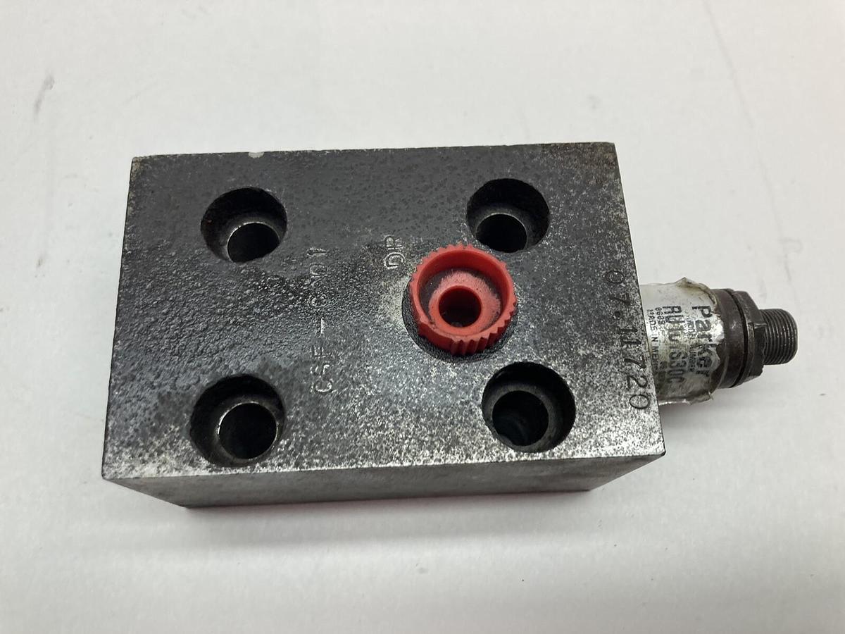 Used Parker,CSF-C501,Valve Block