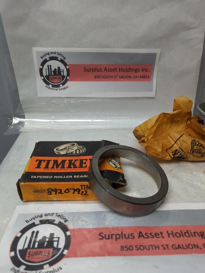 TIMKEN,3925,ROLLER BEARING CUP NOS