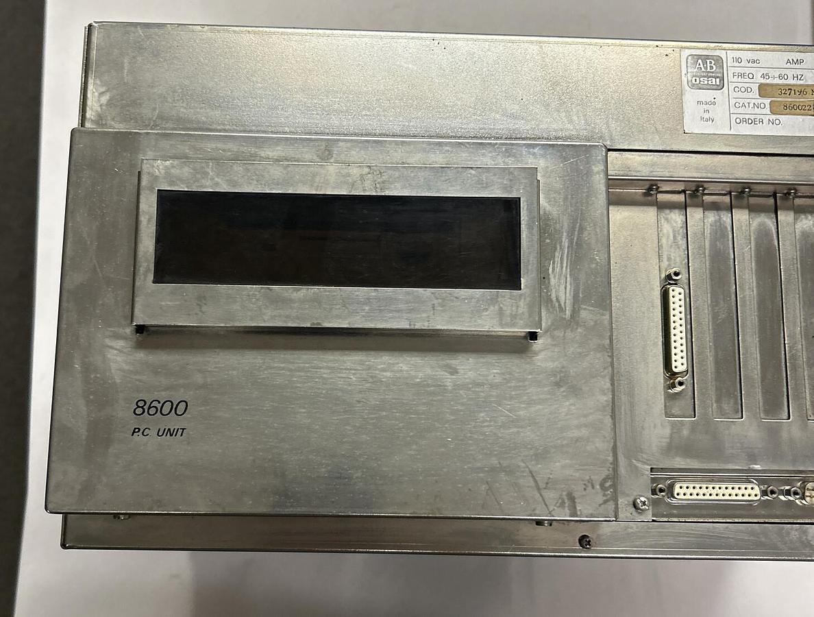 Used ALLEN BRADLEY,8600-2289S,INDUSTRIAL COMPUTER