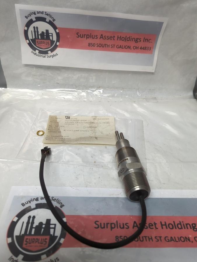 KAYDEN,P02-RAE-0020,DUAL PROBE SENSOR SERIES 800 1 INCH NPT 2 INCH U NOS