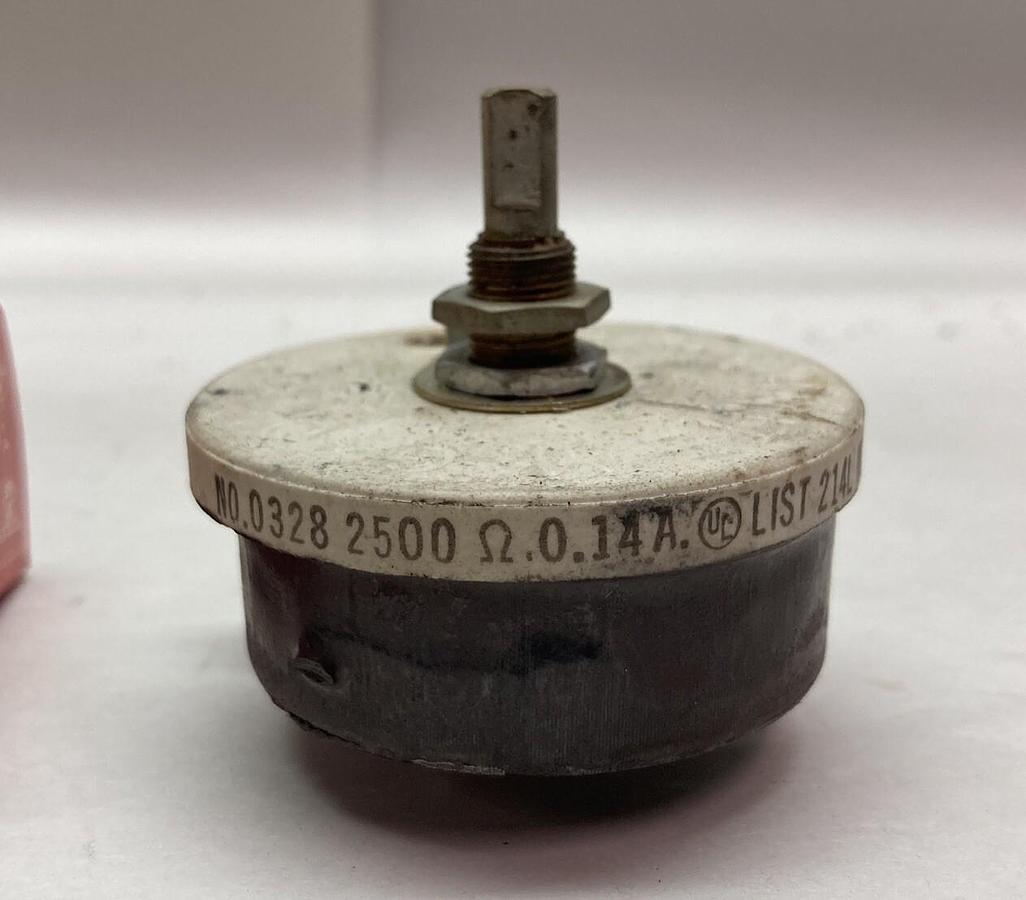 Ohmite,0328 2500,Rheostat 0.14A Series 7829