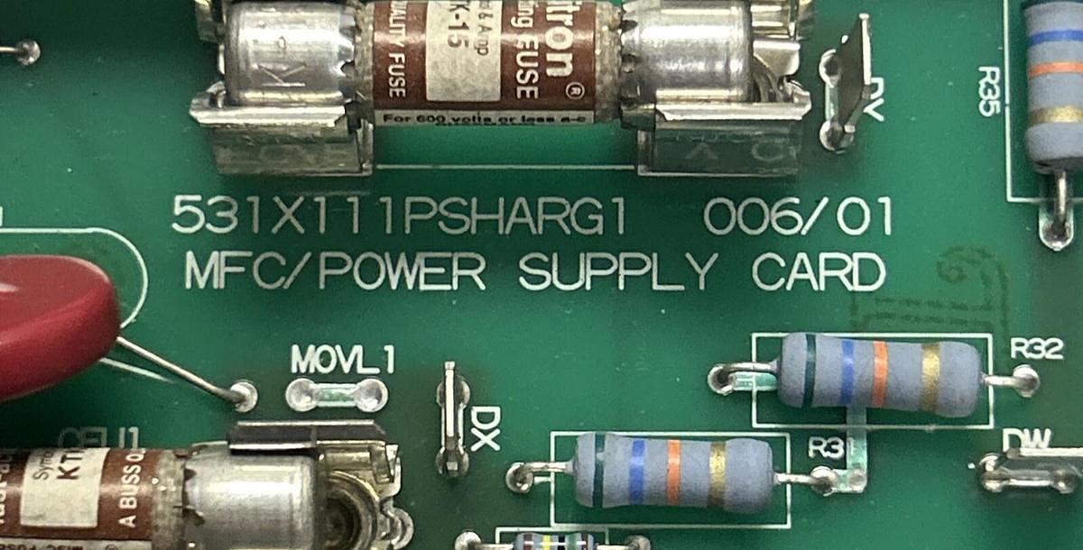 GENERAL ELECTRIC,531X111PSHARG1,MCF/ POWER SUPPLY CARD NOS