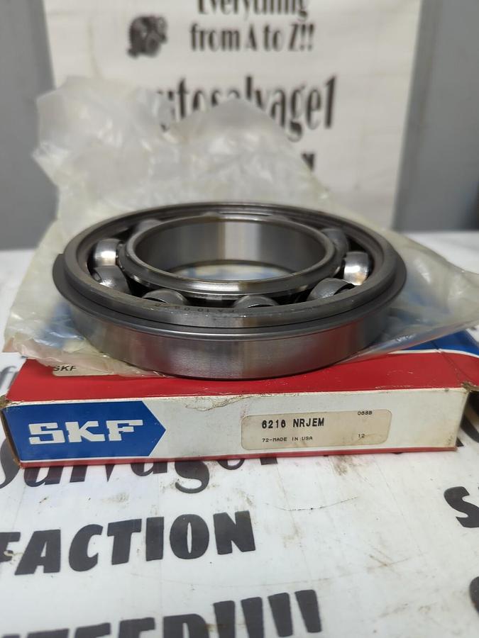 SKF,6216 NRJEM,DEEP GROOVE BALL BEARING WITH SNAP RING 80X140X26MM