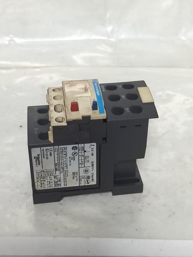 Used TELEMECANIQUE,LR012/LAD7B106,RELAY AND TERMINAL BLOCK ASSEMBLY PRE-OWNED