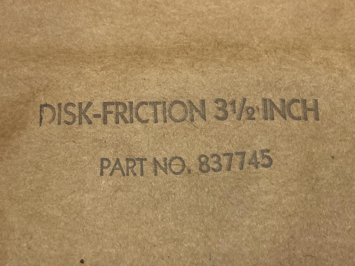 Used Disk-Friction,837745,3 1/2 inch Disk