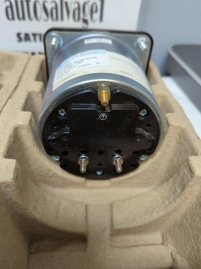WESCHLER,19502960,ALL DB40 RED@30000 S:0-45000LBS R:0-15 DCV PANEL METER