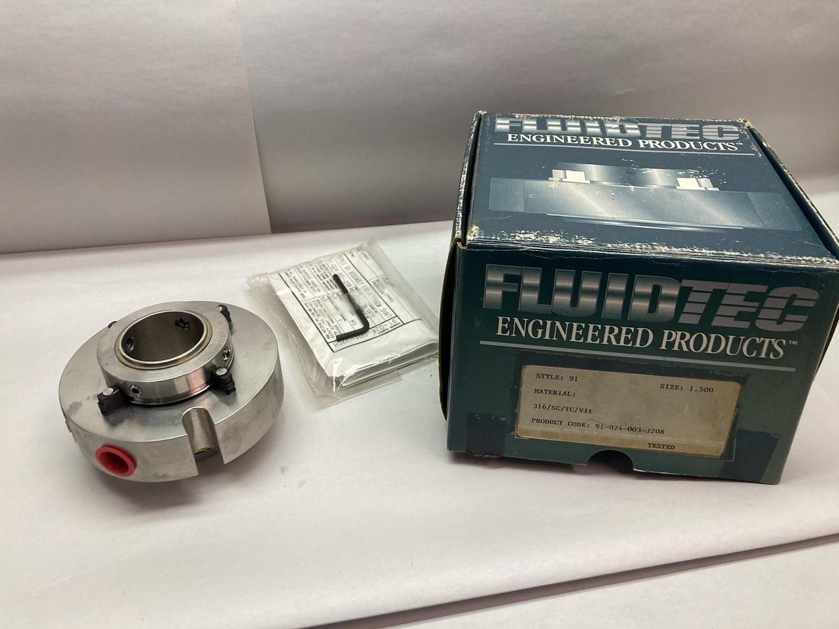 FluidTec,35-024-003-J208,Style 35 Mechanical Cartridge Seal 1.500 Inch Size