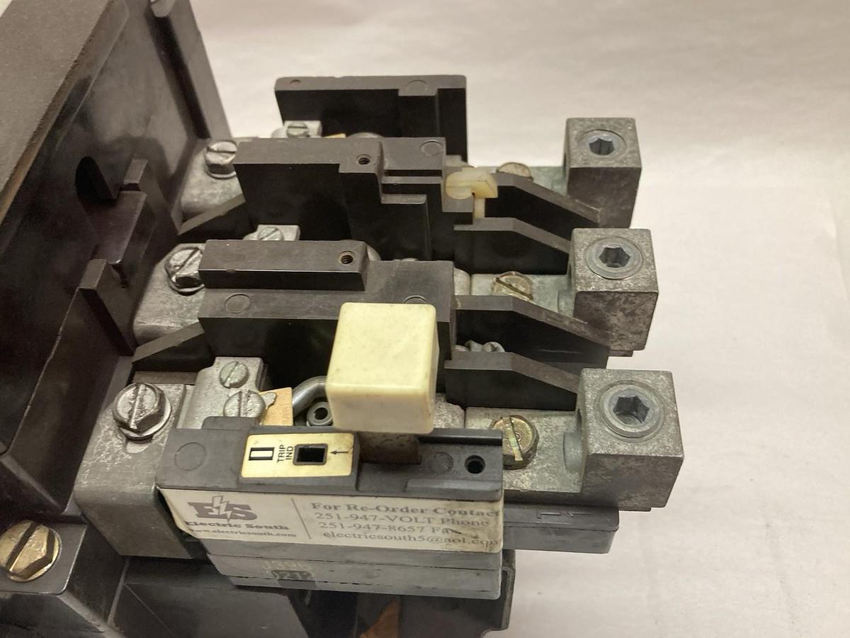 Used Cutler-Hammer,A10FN0,Motor Starter Nema Size 4 Ser A1 135A