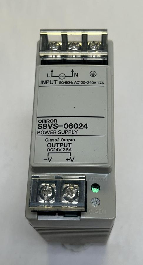 Used OMRON,S8VS-06024,POWER SUPPLY