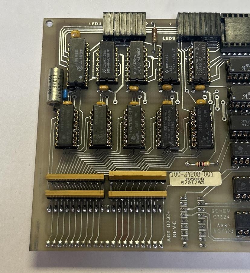 Used UNBRANDED,100-34208-001,CIRCUIT BOARD