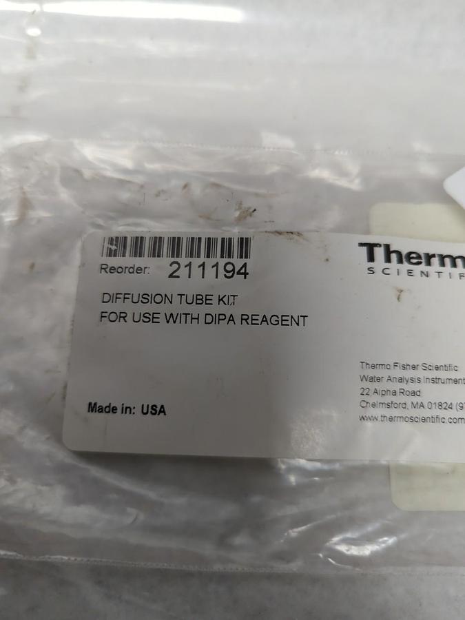THERMO SCIENTIFIC,211194,DIFFUSION KIT FOR USE WITH DIPA REAGENT NOS