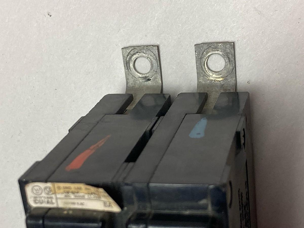 Used Circuit Breaker,LL-7666,2-Pole Circuit Breaker 20A 120/240Vac