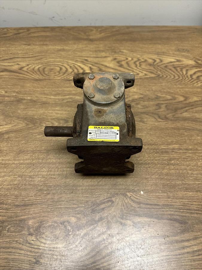 Used Baldor,STF-200-50-A-A,Right Angle Gear Reducer 50:1